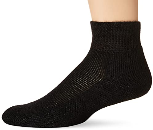 Thorlos Unisex-Erwachsene Jmx Laufsocken, schwarz, X-Large