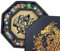 Fantasydice-Chromatic Dragon -with Roll or Die Artwork Dice Tray - 23CM Octagon with Lid and Dice Staging Area- Holds 5 Sets of Dice(7 / Standard) for All Tabletop RPGs Like D&D, Call of Cthulhu