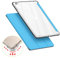 VAGHVEO Custodia per iPad Mini 4/5 7,9 Pollici, Flessibile Silicone TPU Trasparente Cover Retro, Sottile Leggero Auto Svegliati/Sonno Case Antiurto Resistente per Apple iPad Mini 4 & 5 Tablet, Blu