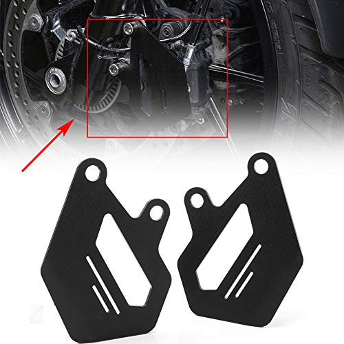 Three T Vorderrad-Bremssattel-Schutzabdeckung für BMW F750GS / F850GS 2018–2019, Schwarz