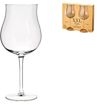 Chio 842368 XXL Taste Set 2 Gläser, Glas, 64cl