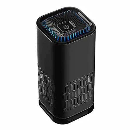 HGTRH Purificador De Aire con Filtro Hepa para Hogar, Purificador Aire Acondicionado Coche con Purificación De Iones Negativos Captura 99,98% Alergias Polen Polvo Caspas Elimina Humo