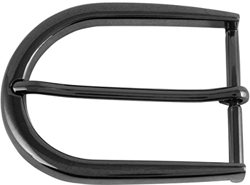 BELTINGER Gürtelschnalle Roundest 4,0 cm | Buckle Wechselschließe Gürtelschließe 40mm Massiv | Dorn-Schließe | Wechselgürtel bis 4cm