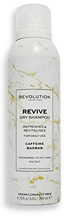 Revolution Haircare Revive Dry Shampoo, Spray ohne Ausspülen, Vegan & tierversuchsfrei, 200ml