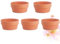 Operitacx 5 Pièces Pot De Fleur Rond Petits Pots pour Plantes Cour Succulente Pot Pots Succulents en Terre Cuite Pot en Terre Cuite Succulent Vase Petit Récipient Cylindre