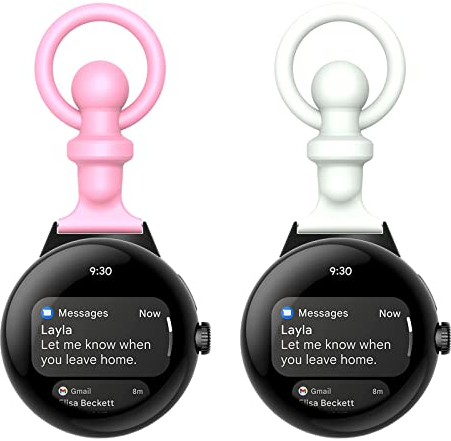yothchose Kompatibel mit Google Pixel/Pixel 2 Watch Fob Keychain Taschenuhr Clip Krankenschwester Ärzte Armband Silikon Ersatzband für Hebammen Gesundheitswesen Sanitäter Wanderer