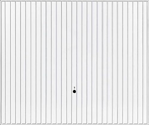 Garagen Schwingtor N80 Berry Pearlgrain Typ 902 Größen - 2 Farben (2500 x 2125 mm, Terrabraun RAL 8028)