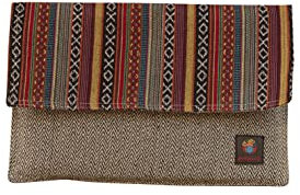 Handmade Hemp Laptop Sleeve Unique 15 inch Laptop Case Laptop Bag For MacBook Sleeve Eco Friendly Laptop Bag For Work Bag (MID)