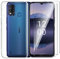 Tsinwe Hülle + 2 Pcs Panzerglasfolie für Nokia G11 Plus, Weich Transparent Silikon Handy Hüllen [Stoßfest Kratzfest] [Shock Absorption Schutzhülle] & Schutzfolie Protector Film