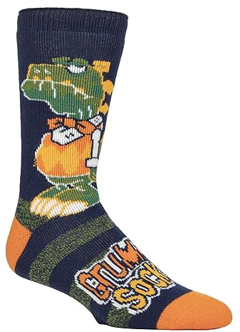 HEAT HOLDERS SOCKSHOP Herren Socken - 1.6 TOG 'Lite' Warm Thermal 'Fun Feet' Neuheit Gemustert Socken Tolle Geschenkidee 1 Paarpackung Größe 39-45