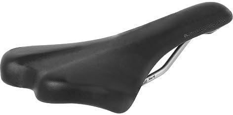 P4B | Fahrradsattel COMP II für MTB und Rennrad | O-Zone Schalenausschnitt zur Druckentlastung im Dammbereich | ALU-Look-Gestell mit Skala