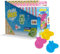 INKEE Peppa Pig Mini Badebomben Kinder 10er Pack - 30 Badekugeln - Spaßige Farben, Mandelöl & Erdbeerduft