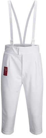 350N Fäktbyxor, Fäktningsträning för Vuxna för Barn Fäktdräkt Fäktutrustning Skyddskläder, Folie/Epee/Sabre (Color : Left hand, Size : 50#)