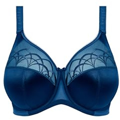 Elomi Damen Cate Full Coverage Komfort, Unterstützung und Eleganz. Bradd+ BHS BH mit voller Abdeckung, Poseidon, 90E