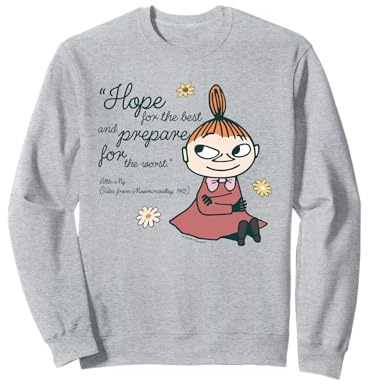 Moomin Hope Tales From Moominvalley Little My Zitat Sweatshirt