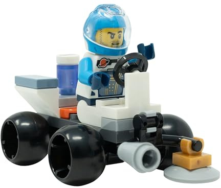 LEGO City Weltraum-Astronauten-Minifigur Mit Mondrover