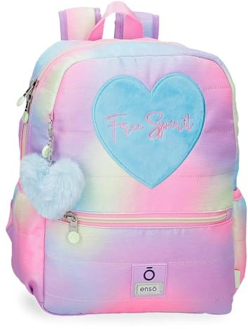 Enso Free Spirit Wanderrucksack, Mehrfarbig, 27 x 33 x 11 cm, Polyester, 9,6 l, bunt, Talla única, Wanderrucksack