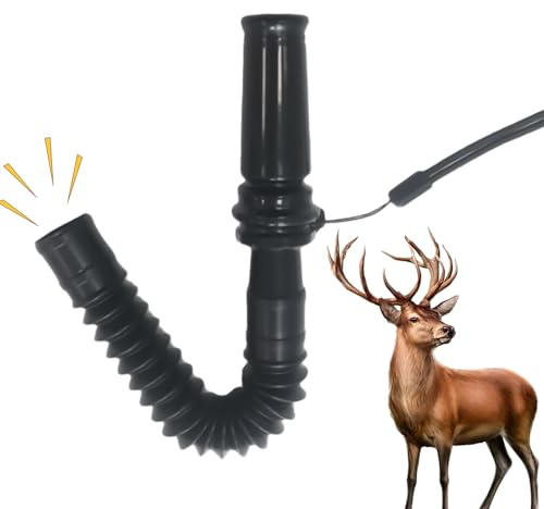 Hirschruf für die Jagd – Ruf von Biche im Freien mit Führstrick | Realistische Vokalisierung für den Waldschaft, den Bergweg, das offene Gelände, saisonale Migration,