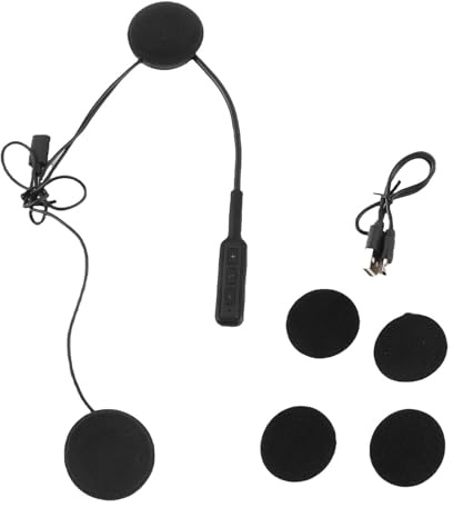 MotorMinds Motorrad Helm Blue Tooth Headset, Helm-Headset H2663 Helm Kommunikationssystem Anrufsteuerung, Geräuschunterdrückung für Kopfhörer
