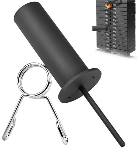 DAMIHAI Gym Pin, Weight Stack Pin Ersatz Gewicht Pin Gym Pin für Zusatzgewicht, Kraftstation, Tragbarer Sport Gewichtsstapelstift für Das Fitnessstudio Zuhause (Länge 110mm, Durchmesser 8 mm)
