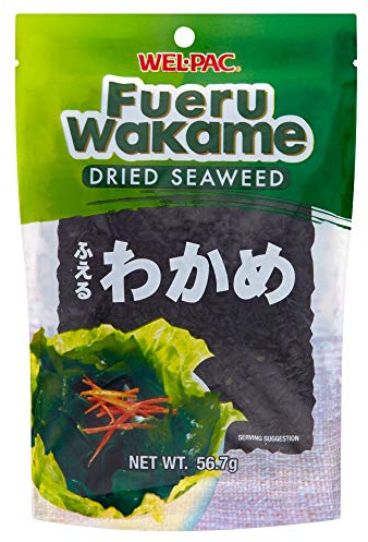 Wakame, Algues Séchées Pour Soupe De Miso Et Salades Japonaises (1x56,7g) - Original Import Japon