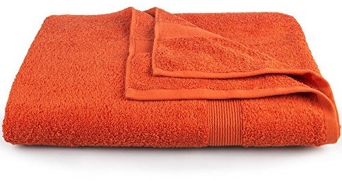 CelinaTex Bari Saunatuch 80 x 200 cm terrakotta Baumwolle Frottee Handtuch Badetuch Saunahandtuch