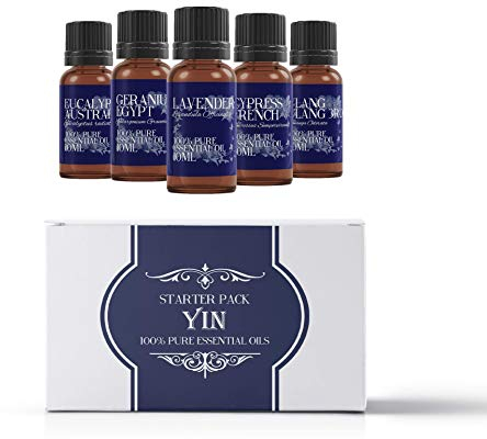 Mystic Moments Ätherische Öle Starterpaket - Yin - 5 x 10ml - 100% rein