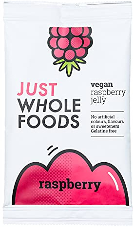 Just Wholefoods Raspberry Jelly Crystals 85g X 11 (Pack of 11)