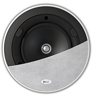 KEF ci130er Blanc – Enceintes (montable au plafond, 52 – 20000 Hz, Blanc)