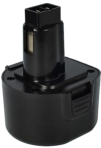 vhbw Akku kompatibel mit Dewalt DC750KA, DC855KA, DW050, DW050K, DW902, DW926, DW926K, DW926K-2 Elektrowerkzeug (1500 mAh, NiMH, 9,6 V)