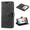 Mulbess Hülle für Huawei P20 Lite Handyhülle, Flipcase mit Stand Funktion, TPU Stoßfeste, Etui Karten Schutzhülle, Vintage Schwarz