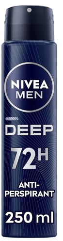 NIVEA MEN Deep Black Carbon 72h Anti-Perspirant Deodorant Spray 250ml