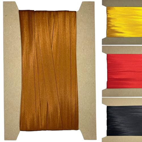 Roban Fashion Satin Schrägband 40mm breit Textilband Blende in 26 Farben