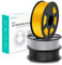 SUNLU 3KG PLA Plus 3D Drucker Filament, PLA+ Filament 1.75mm, Maßgenauigkeit +/- 0.02 mm, 1kgSpule(2.2Pfund), Insgesamt 3kg, PLA Plus Filament (Schwarz+Gold+Silber)