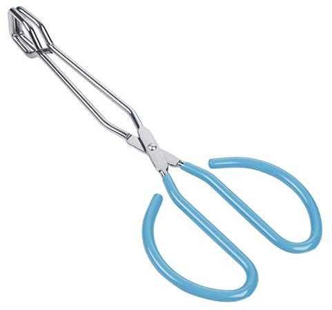 MSY BIGSUNNY Edelstahl-Scherenzange, robust, mit weichen Griffen, Blau, 25,4 cm
