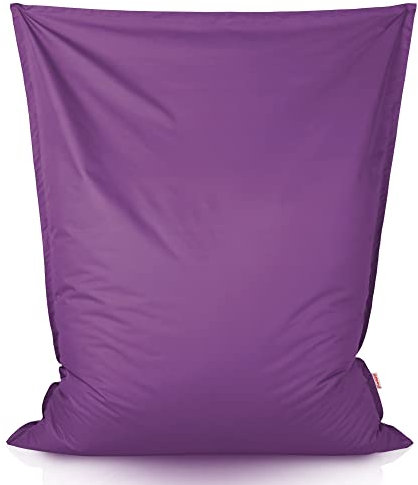 Italpouf Sitzsack XXL Riesensitzsack, Sitzkissen, Indoor & Outdoor, Sitzsack Sessel für Erwachsene, EPS Perlen Füllung, Abnehmbarer Bezug, Waschmaschinenreinigung, Wasserdicht, Violett