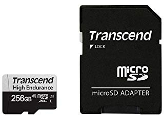 Transcend 350V microSDXC-Karte 256GB Class 10, UHS-I TS256GUSD350V schwarz