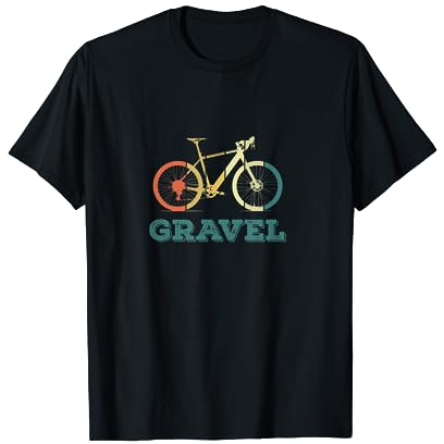 Gravel Bike Gravelbike Biker MTB Fahrrad Rad Kies Cyclecross T-Shirt