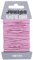 Panduro Elastischer Faden, Elastische Schnur, Gummiband Rund 1mm, 10 Meter, für Armbändern, Halsketten, Schmuck Herstellung und DIY (Rosa)