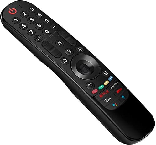 MR21GC Replace Voice Remote suitable for LG 2021 OLED TV G1 C1 A1 75 80 85 90 99 UP8000 UP8070 UP8770 NanoCell NANO75 NANO80 NANO85 NANO90 NANO99 UHD TV UP80 UP75 QNED Mini-LED TV QNED90 QNED99 Series