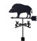 Animal en Fonte girouette Montage sur Toit girouette Sanglier indicateur de Direction du Vent extérieur Ferme scène girouette