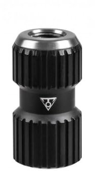 Topeak Nano Airbooster CO2 Bicycle Tyre Inflator with 25g Cartridge and Sleeve, Black/Silver