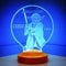 Star Wars Lampe Maister Yoda Personalisierte Geschenke mit Gravur 3D Led Lampe Wunschtext Schlummerlicht Farbwechsel Dekor Lampe