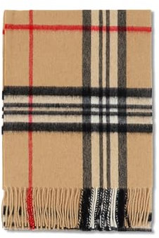 LumiSyne Hiver Écharpe à Carreaux Pour Femmes Hommes Écharpe En Laine Avec Frange Motif à Plaid Tartan Classique Léger Chaud Écharpe En Cachemire Longue Écharpe Pashmina Épaissie Châle Etoles