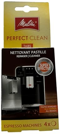 SKB Reinigungstabletten Perfect Clean 6762481/178599 für alle Kaffeemaschinen und Kaffeeautomaten 4 Stück in der Verpackung