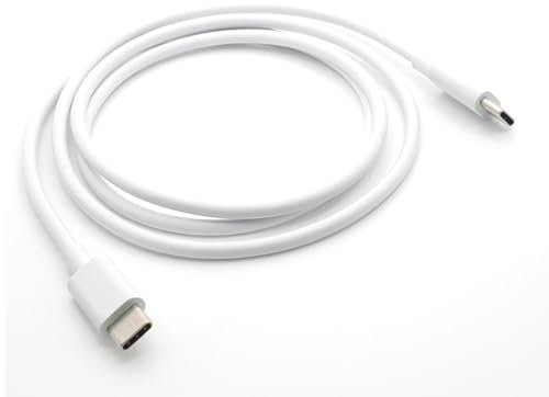 Ogeechee® USB-C To USB-C 2.0 Fast Charger Cable/Fast Charge Type C To C Data Lead Cable Compatible With Huawei P10 P20 P30 Lite P50 P40 Mate 20 Pro Honor View 20 Y5 2019 Y7 Honor Play