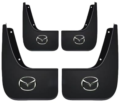 4 Stücke Auto Schmutzfänger für Mazda CX-3 2018-2023, Spritzschutz Vorne und Hinten Rad Kotflügel Karosserie Schutz Zubehör