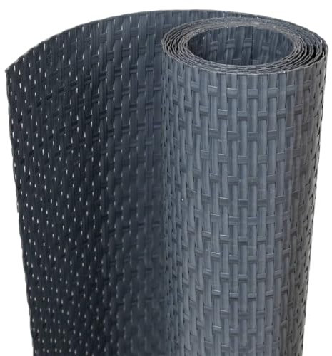 vidaXL Paravento da Balcone Bianco 300x90 cm in Polyrattan