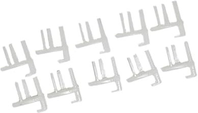 YANGECHEN [Replacement] 5 x Pairs For SEITZ for Dometic Flyscreen/Caravan Window Blind End Clips 5 L/H 5 R/H Motorhome SP042019Z