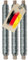 JK Trends Premium Wickeldraht silber 120 m - 3er Set ⌀ 0,65mm - Basteldraht für Blumen, Garten, Haushalt, Werkstatt, Hobby, Bastelspaß, langlebiges Werkzeug für viele Anwendungen